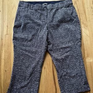 Lane Bryant The Allie Navy and White Capri’s Capri Pants size 20